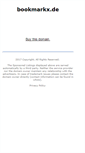 Mobile Screenshot of bookmarkx.de